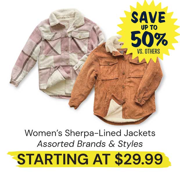 Womens-Sherpa-Lined-Jackets