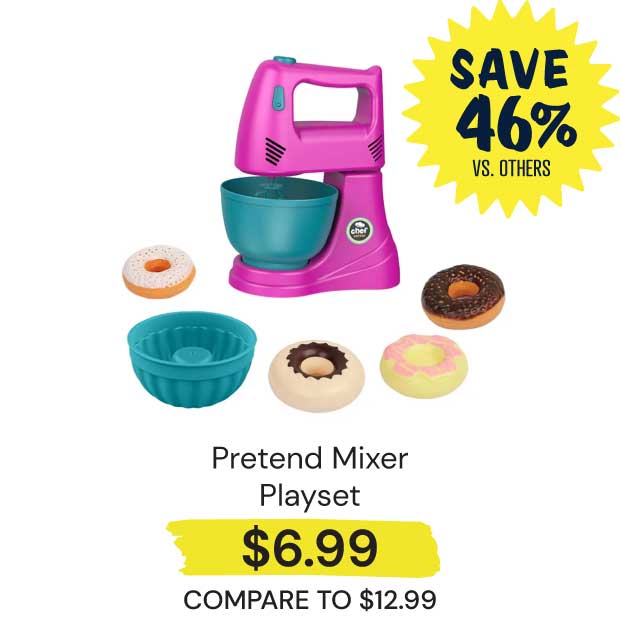 Pretend-Mixer-Playset