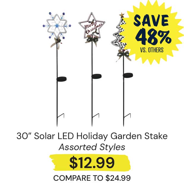 30in-Solar-LED-Holiday-Garden-Stake