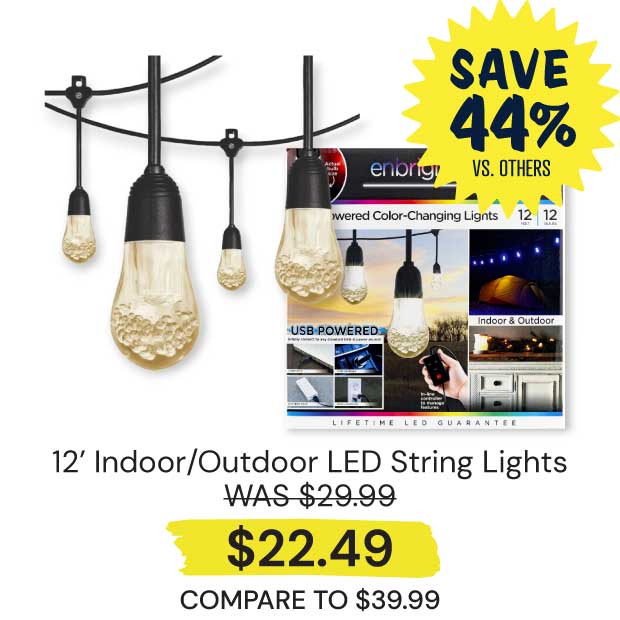25Off-12ft-Indoor-Outdoor-LED-String-Lights
