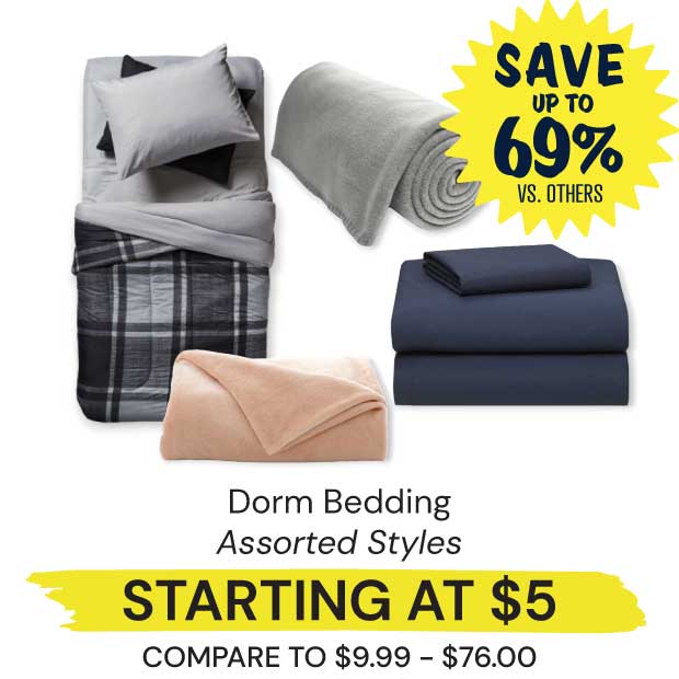 Dorm-Bedding