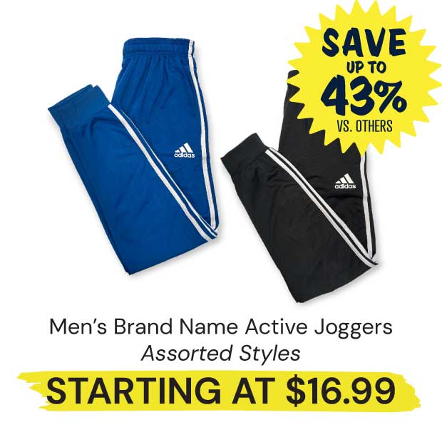 Mens-Brand-Name-Active-Joggers