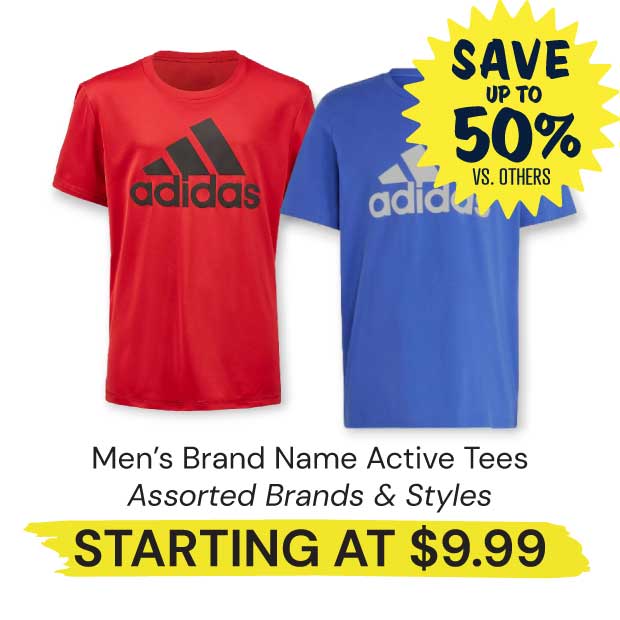 Mens-Brand-Name-Active-Tees