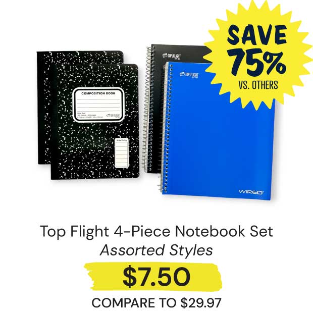 Top-Flight-4-Piece-Notebook-Set