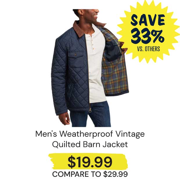 Mens-Weatherproof-Vintage-Quilted-Barn-Jacket