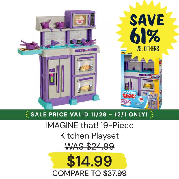 IMAGINE-that!-19pc-Kitchen-Playset