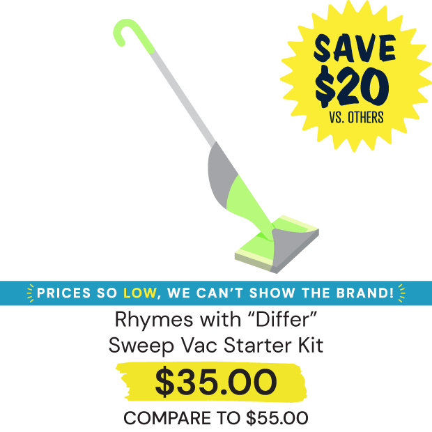 Rhymes-with-Differ-Sweep-Vac-Kit