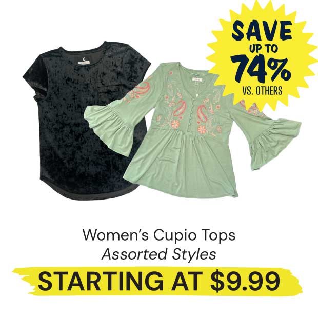 Womens-Cupio-Tops