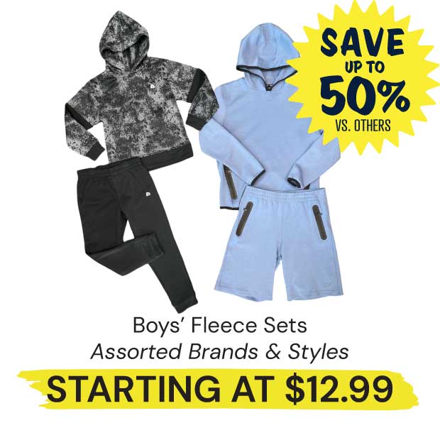 Boys-Fleece-Sets