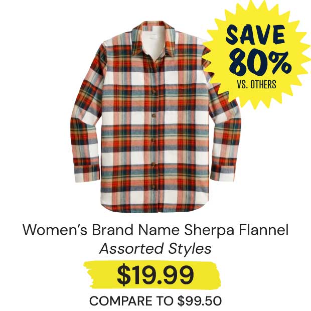 Womens-Brand-Name-Sherpa-Lined-Flannel-Shacket