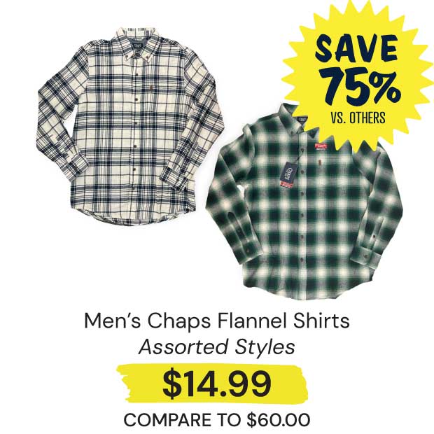 Mens-Chaps-Flannel-Shirts